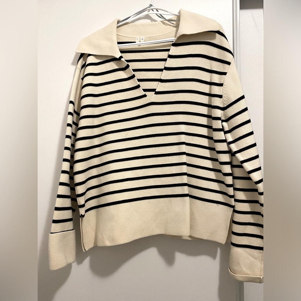 ARKET striped jumper 100% cotton